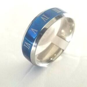 New stainless steel ring‎ size 11